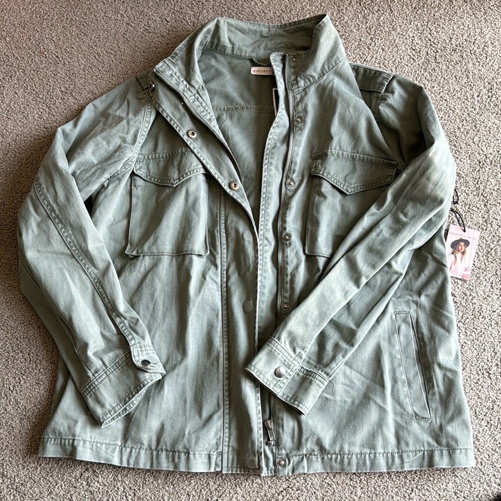 Sincerely Jules utility jacket